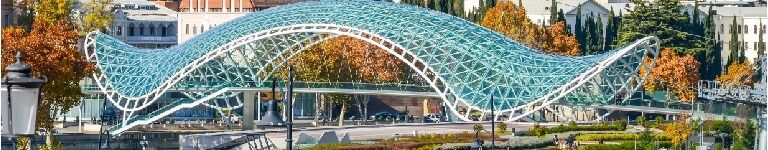 Peace Bridge and Rike Park
